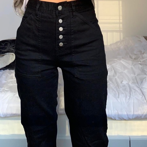 Aritzia Wilfred Belen Pants Black Size 0 - Picture 3 of 4